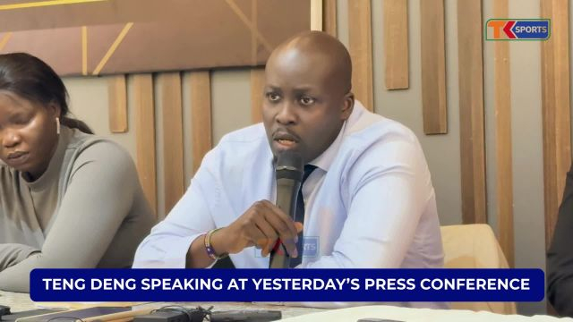 Coach Teng Yel Deng addresses media to declare his intentions to contest for the South Sudan Football Federation Presidency | Part One