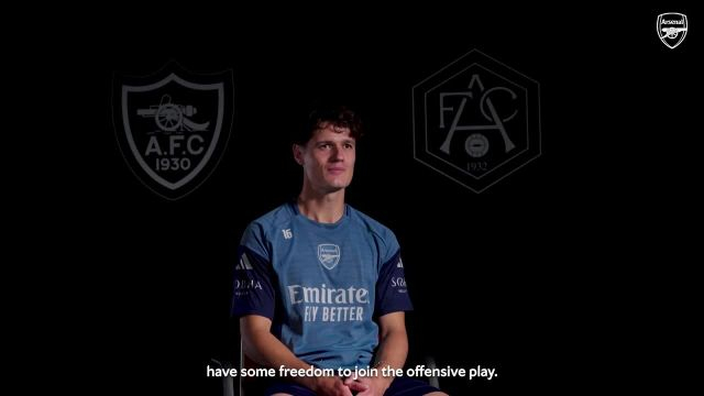 Christian Norgaard on joining Arsenal, playing in the Champions League and more! | FIRST INTERVIEW