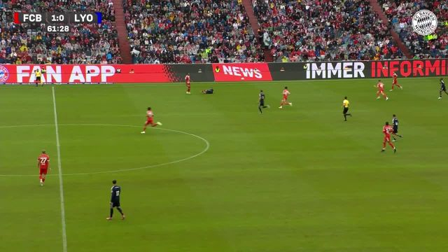 Olise brace and Luis Diaz debut | FC Bayern Munich vs Olympique Lyonnais | HIGHLIGHTS