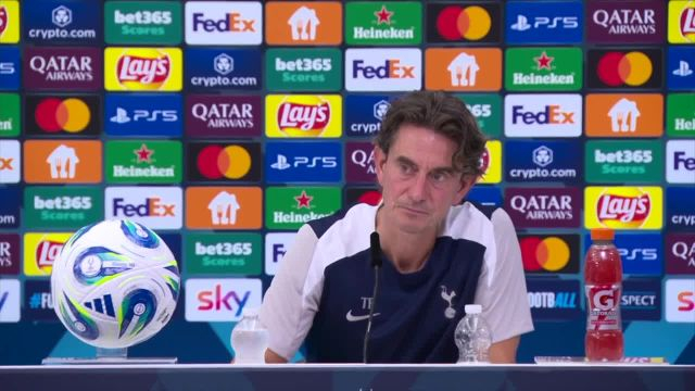 MORE Bissouma disciplinary issues! | Thomas Frank | PSG vs Tottenham | UEFA Super Cup