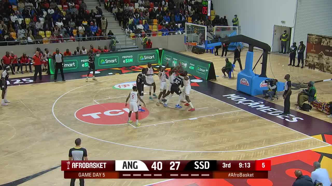 EXTENDED HIGHLIGHTS | Angola vs South Sudan | AfroBasket 2025