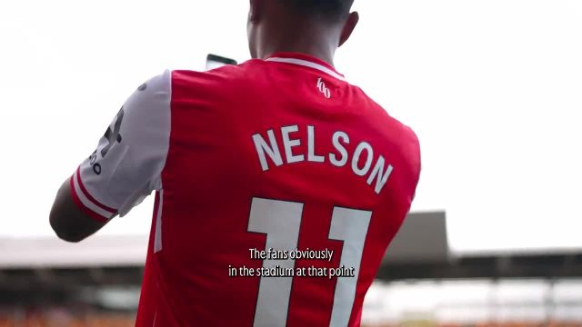 REISS NELSON'S first interview as a Brentford player
