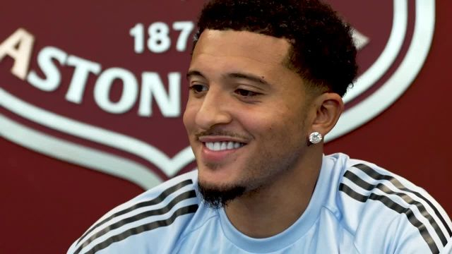 ''I spoke to the manager and he gave me that belief'' | Jadon Sancho joins Villa