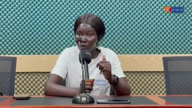 Coach Rina Thomas after her side Lion Hunters' 10-1 thumping by El-Merriekh Bentui | South Sudan Premier League 2025