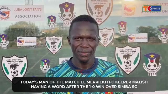 Malish voted MoTM after helping his side to a 0-1 victory | Al-Hurria 0-1 El-Merriekh Juba | Juba FA League