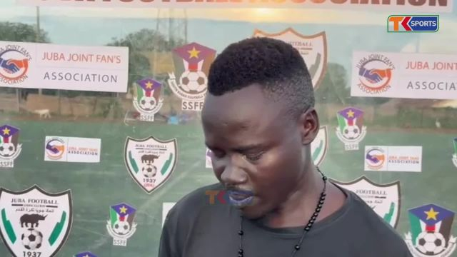 Aguer Mayiik reacts to his side's 0-1 defeat in First Division League | Al-Hurria 0-1 El-Merriekh Juba | Juba FA League 2025-26