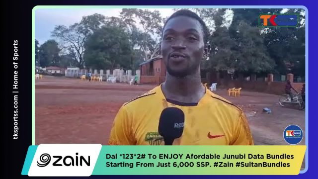 Super Eagle midfielder Angel Tata | Super Eagle 1-1 Al Ahly FC | Yambio First Division League 2025-26