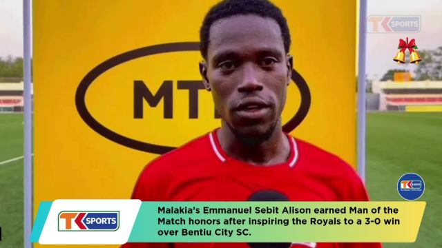 Emmanuel Sebit Alison named MOTM after helping Malakia SC to 3-0 victory against Bentui City | South Sudan Premier League 2025-26