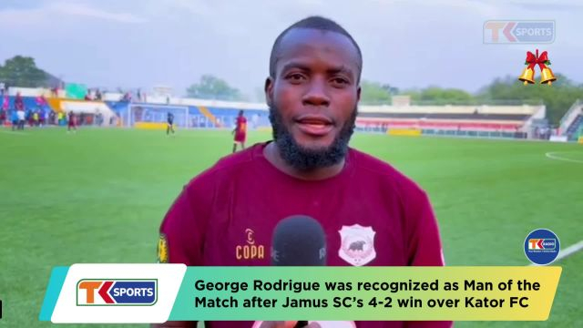 George Rodrigue scored a brace to help Jamus close the gap on leaders El-Merriekh Bentui to just two points | Jamus SC 4-2 Kator FC | South Sudan Premier League 2025-26