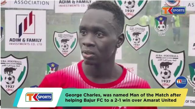 George Charles named MOTM after helping Bajur to 2-1 win over Amarat United | Juba FA League Match Week 17 2025-26