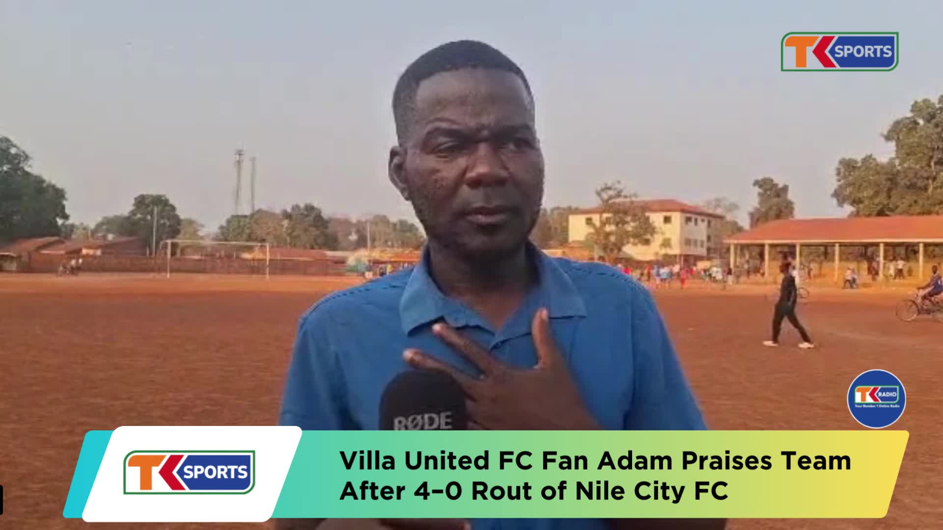 Staunch Villa United fan Adam | Yambio First Division League 2025-26