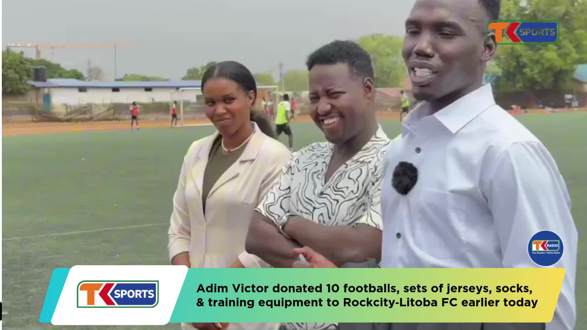Young Business man Admin Victor donates soccer equipment to Rock City Litoba FC of Kajo-Keji FA | National South Sudan Cup 2025-26