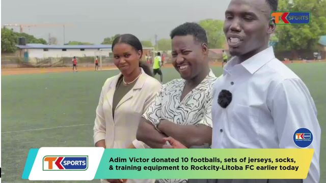Young Business man Admin Victor donates soccer equipment to Rock City Litoba FC of Kajo-Keji FA | National South Sudan Cup 2025-26