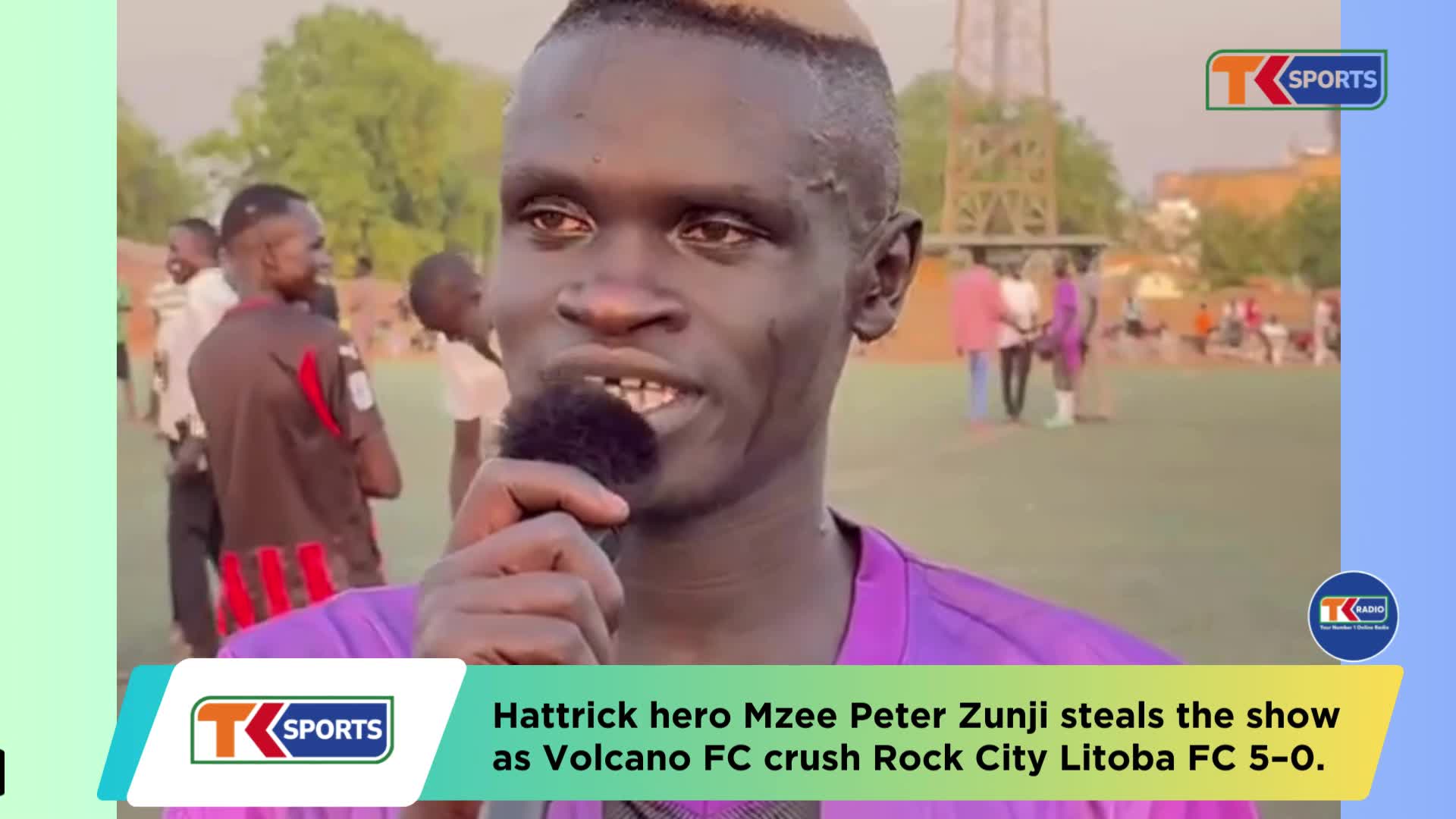 Mzee Peter Zunji scored a hat-trick to advance Volcano FC into the next round of National South Sudan Cup 2025-26