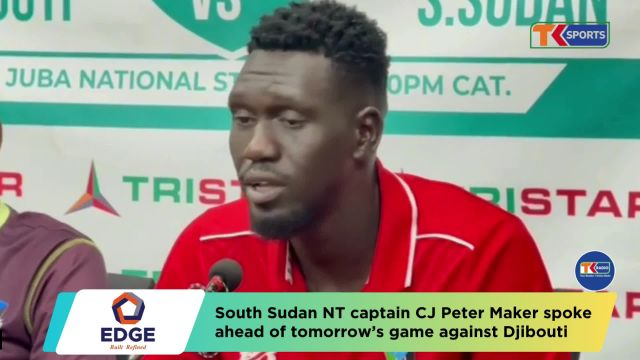 Juba. Thursday, 26th March | Peter Maker expresses his delight in being summoned to the NT after long absence | South Sudan vs Djibouti | AFCON 2027 preliminary qualifiers First Leg