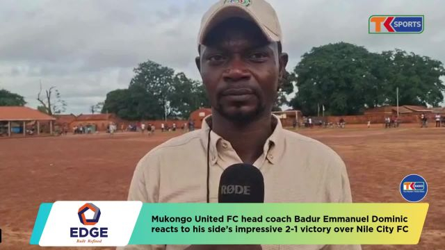Badur Emmanuel reacts to his side's 2-1 hard fought win over Nile City | Mukongo United 2-1 Nile City FC | Yambio First Division League 2025-26