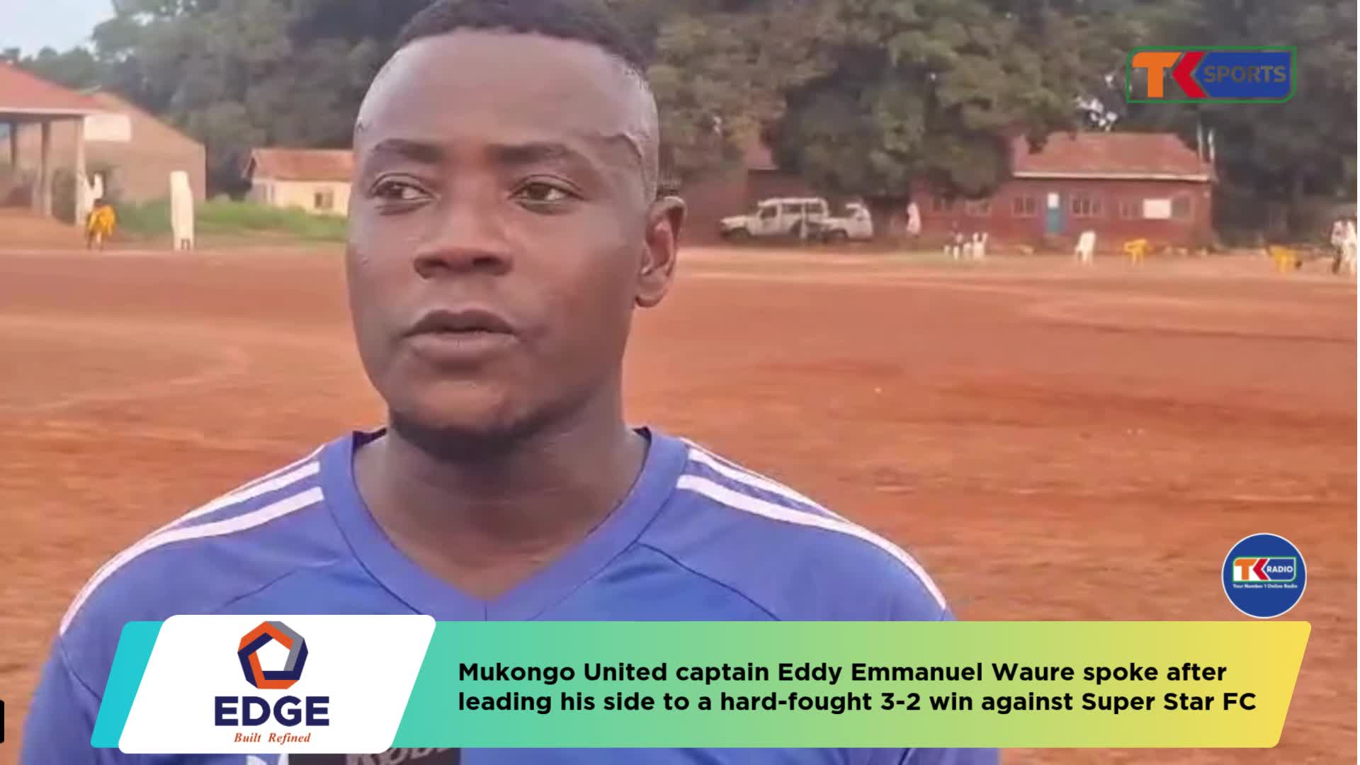 Mukongo United captain Eddy Emmanuel after 3-2 win against title rivals Super Stars FC | Yambio First Division League 2025-26
