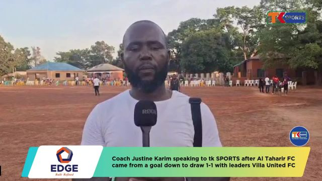 Coach Justine Karim on the 1-1 draw with Villa United | Yambio First Division League 2025-26
