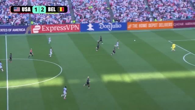 FIFA World Cup 2026 R16 | USA 1-4 Belgium | Highlights